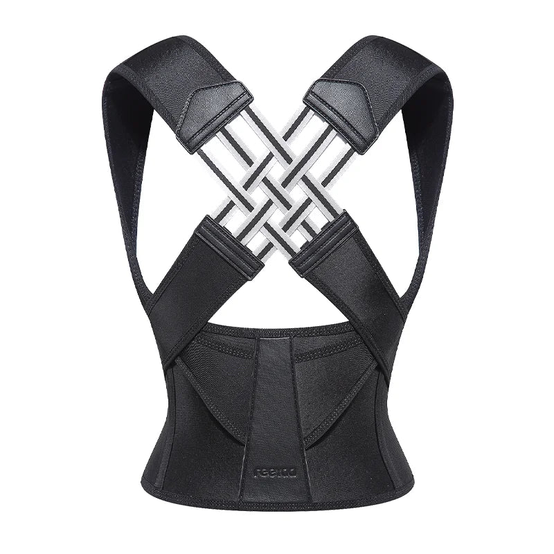 Adjustable Back Posture Corrector Belt for Men and Women - Alleviate Slouching and Discomfort