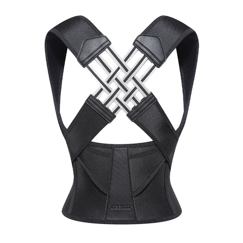 Adjustable Back Posture Corrector Belt for Men and Women - Alleviate Slouching and Discomfort